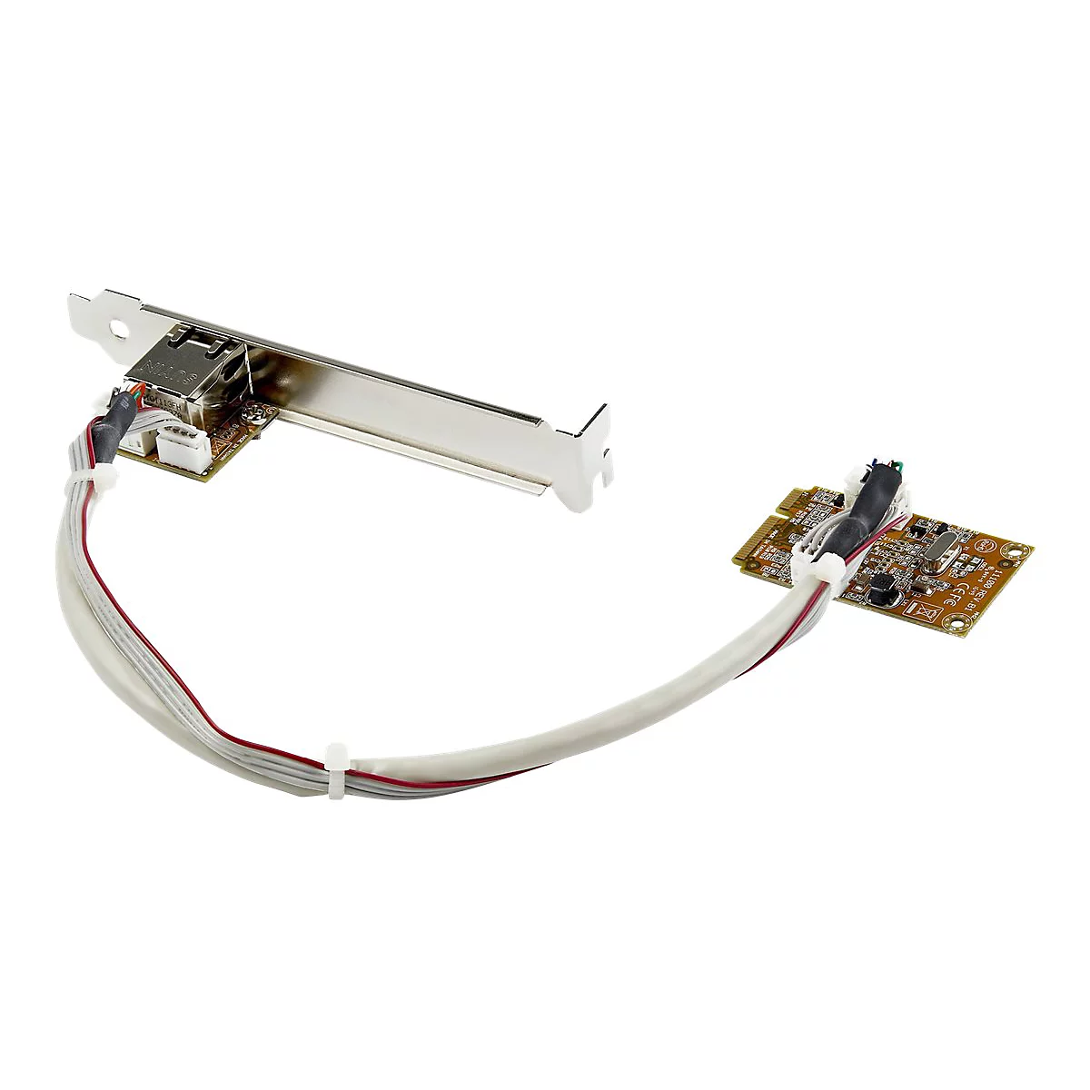 StarTech.com Mini PCI Express Gigabit Ethernet Netzwerkkarte - mini PCIe NIC Lan Adapter Karte - Netzwerkadapter - PCIe Mini Card - Gigabit Ethernet
