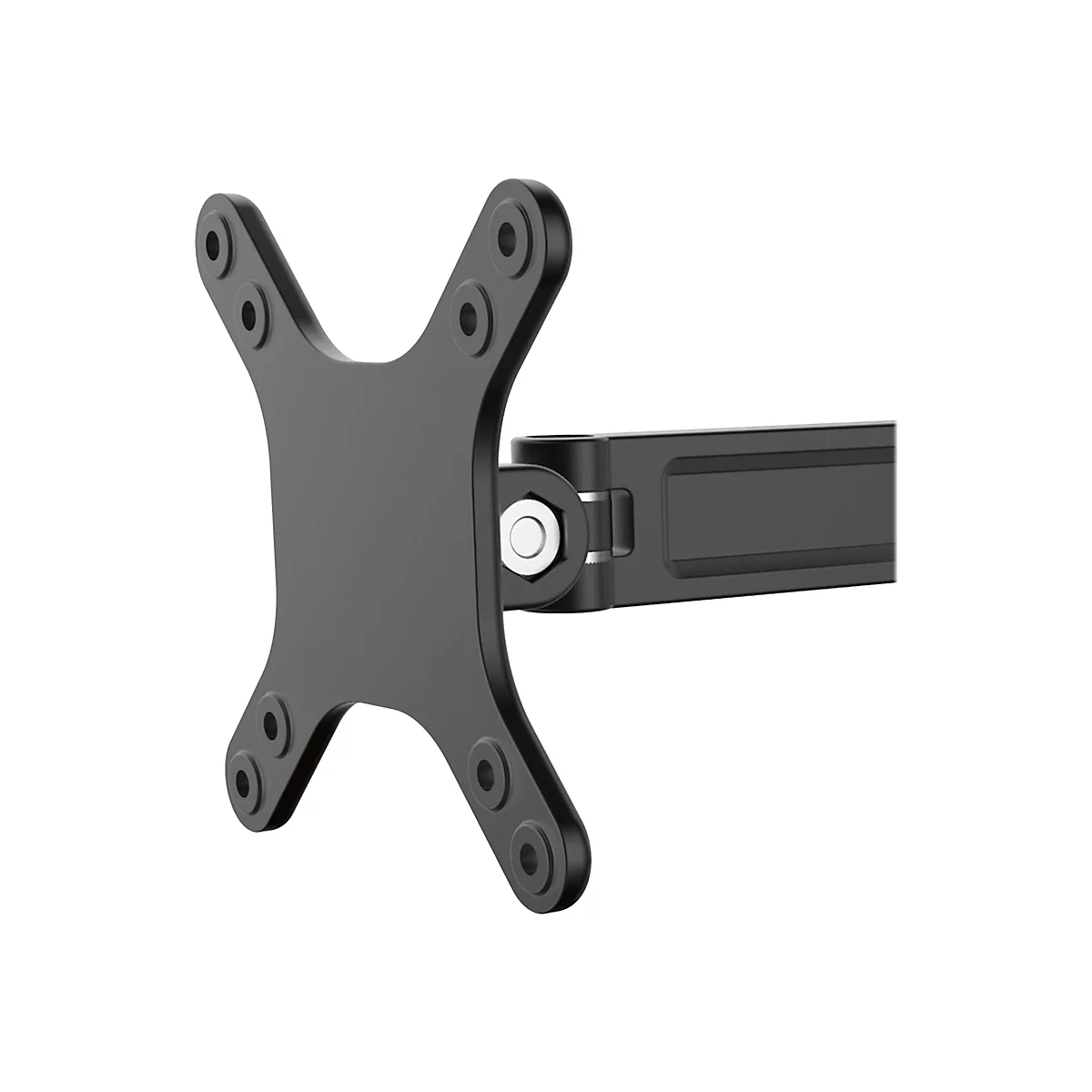 StarTech.com Monitorarm für Wandmontage - Ein Gelenk - Für VESA Monitore / Flachbild TV für bis zu 27 Zoll (15Kg) - Monitor Wandhalterung - verstellbarer Arm - für Monitor/flaches Paneel - Schwarz