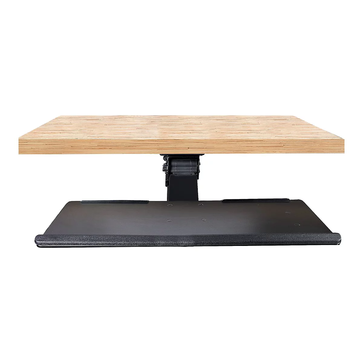 StarTech.com Tastaturablage - Höhenverstellbare Tastatur und Mausablage, 25 x 66 cm - Ergonomische Schreibtisch/Computer Tastaturablage mit Mauspad & Handgelenkauflage - Kipp/Drehfunktion (KBTRAYADJ2) - Tastatur-/Mausablage - unter Tisch montierbar