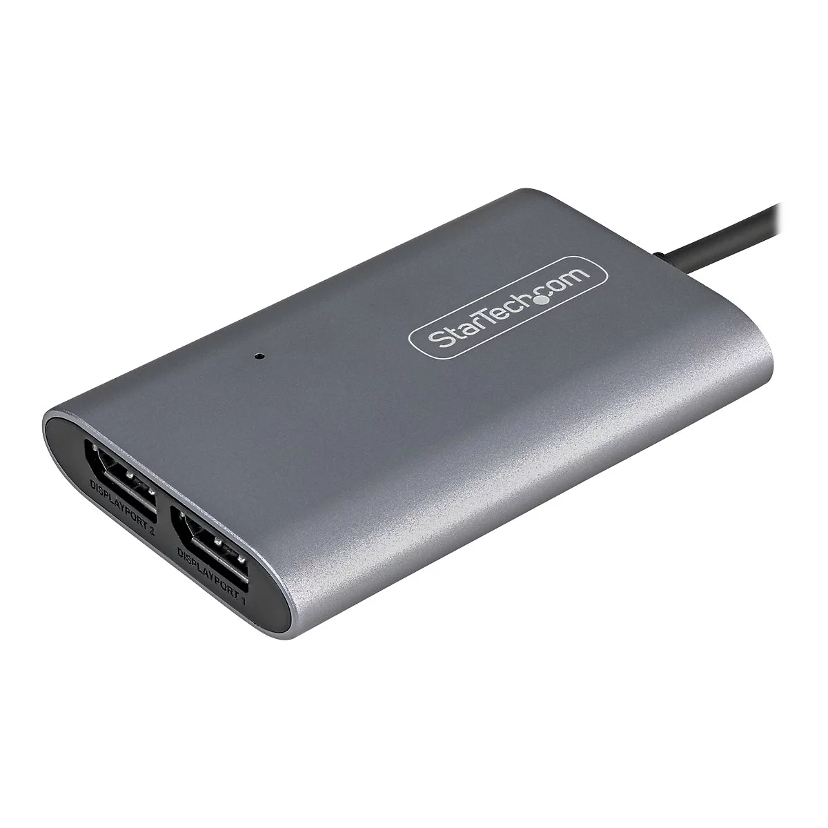 StarTech.com Thunderbolt 3 auf Dual DisplayPort Adapter DP 1.4 - Dual 4K 60Hz oder Single 8K/5K TB3 zu DP Adapter - Mac/Windows - USB/DisplayPort-Adapter - USB-C zu DisplayPort - 46 cm