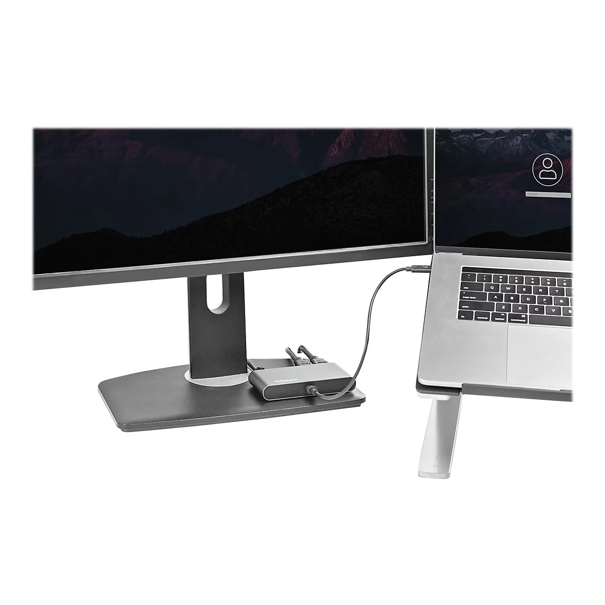 StarTech.com Thunderbolt 3 Mini Dock - Mobile TB3-Dockingstation mit dual Monitoren, HDMI 4K 60 Hz - GbE - Dockingstation - Thunderbolt 3 - 2 x HDMI