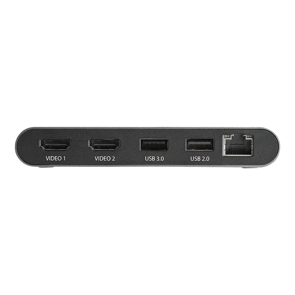 StarTech.com Thunderbolt 3 Mini Dock - Mobile TB3-Dockingstation mit dual Monitoren, HDMI 4K 60 Hz - GbE - Dockingstation - Thunderbolt 3 - 2 x HDMI