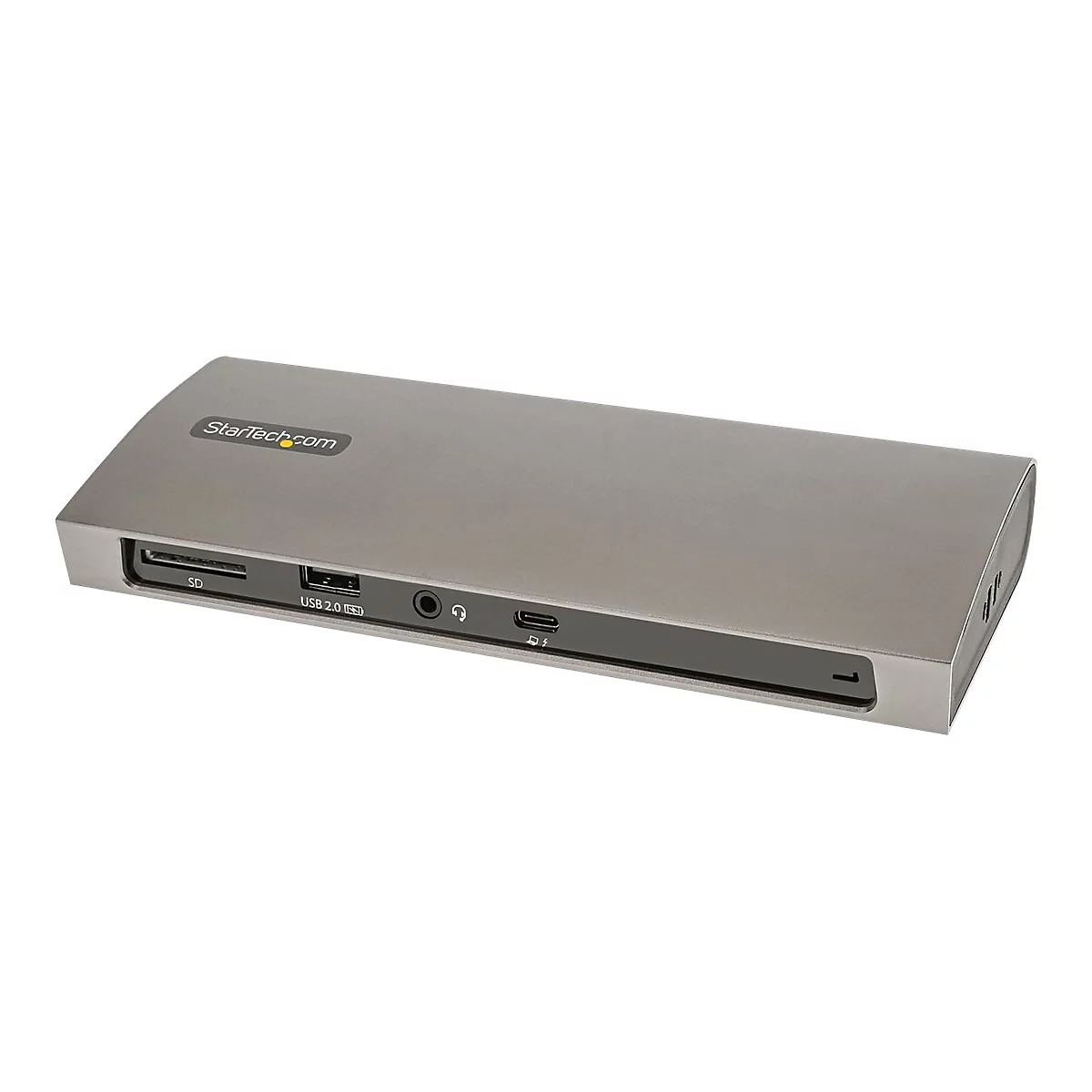 StarTech.com Thunderbolt 4 Dock, 96W Power Delivery, Single 8K/Dual Monitor 4K 60Hz, 3xTB4/USB4 ports, 4xUSB-A, SD, GbE, Thunderbolt 4 Docking Station for Windows or TB3 MacBook, 0.8m - Dockingstation - Thunderbolt 4 - 3 x Thunderbolt - 1GbE