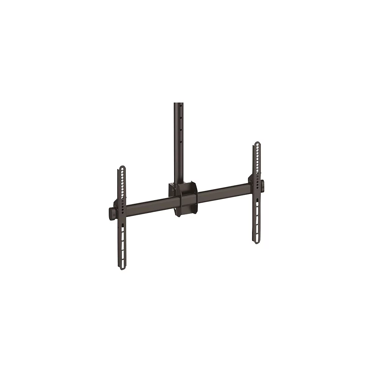 StarTech.com TV Deckenhalterung - 2,5m bis 3m Stange - Vollbewegliche Fernsehhalterung - TV VESA Halterung 32 bis 75 Zoll (81cm - 178cm) - Klammer - für Flachbildschirm - Schwarz