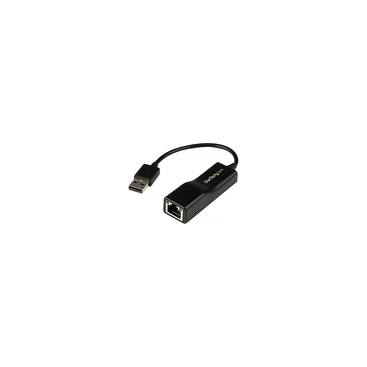 StarTech.com USB 2.0 RJ45 Fast Ethernet Adapter - Lan Nic USB Netzwerkadapter - USB 2.0 10/100 Mbit Adapter in Schwarz - Netzwerkadapter - USB 2.0 - 10/100 Ethernet