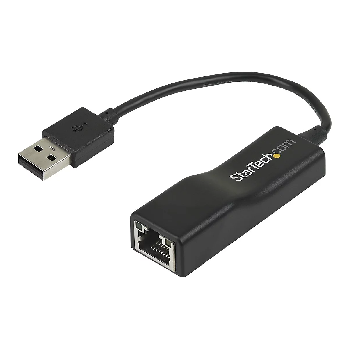 StarTech.com USB 2.0 RJ45 Fast Ethernet Adapter - Lan Nic USB Netzwerkadapter - USB 2.0 10/100 Mbit Adapter in Schwarz - Netzwerkadapter - USB 2.0 - 10/100 Ethernet