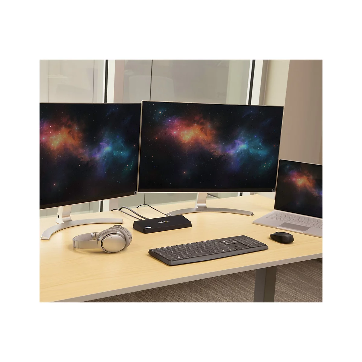 StarTech.com USB 3.0 Dockingstation für zwei Monitore mit HDMI & 4K DisplayPort - USB 3.0 auf 4x USB-A, Ethernet, HDMI und DP - USB Typ A Universal Dockingstation für Mac & Windows (USB3DOCKHDPC) - Dockingstation - USB - HDMI, DP - GigE