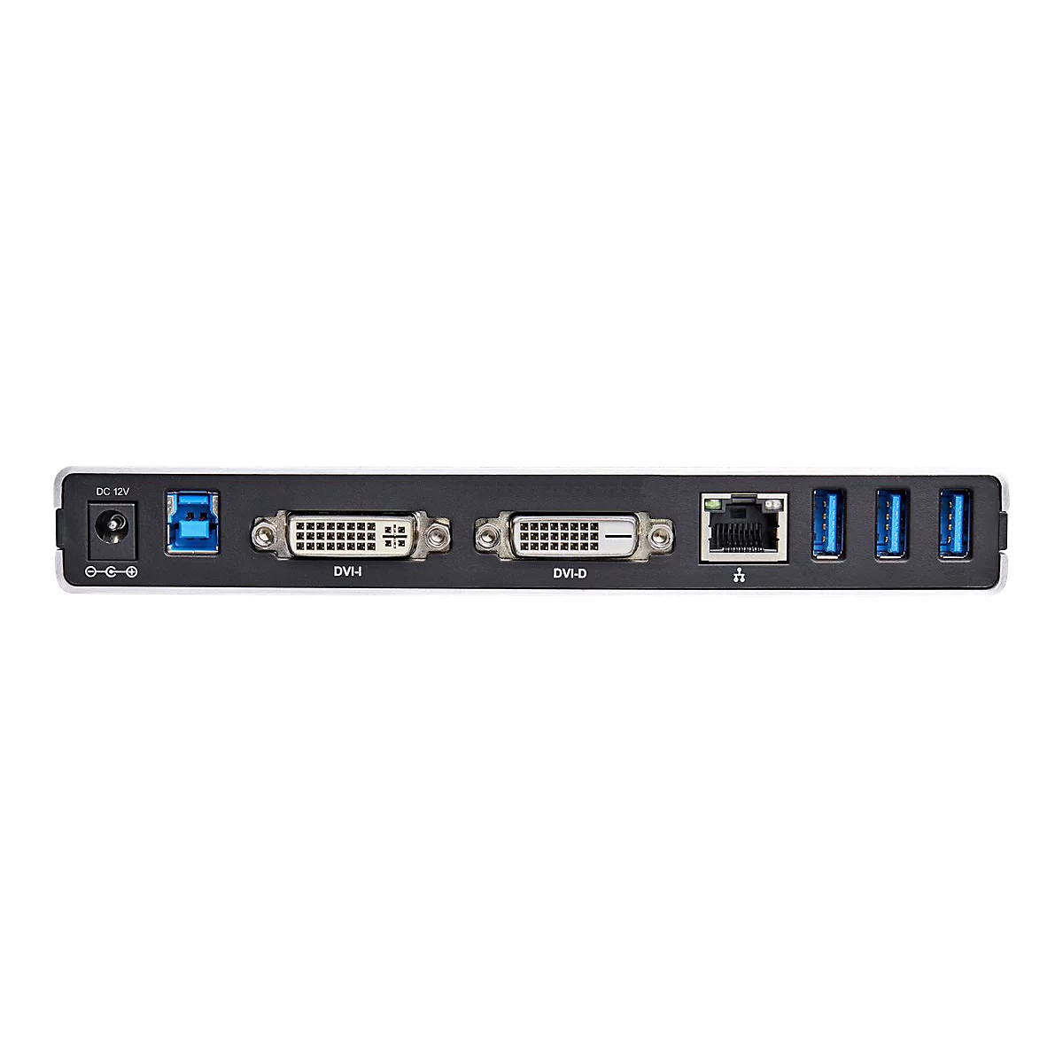 StarTech.com USB 3.0 Dockingstation - kompatibel mit Windows / macOS - Dual DVI Monitor - mit DVI auf HDMI und VAG Adapter - Dockingstation - USB - DVI - GigE