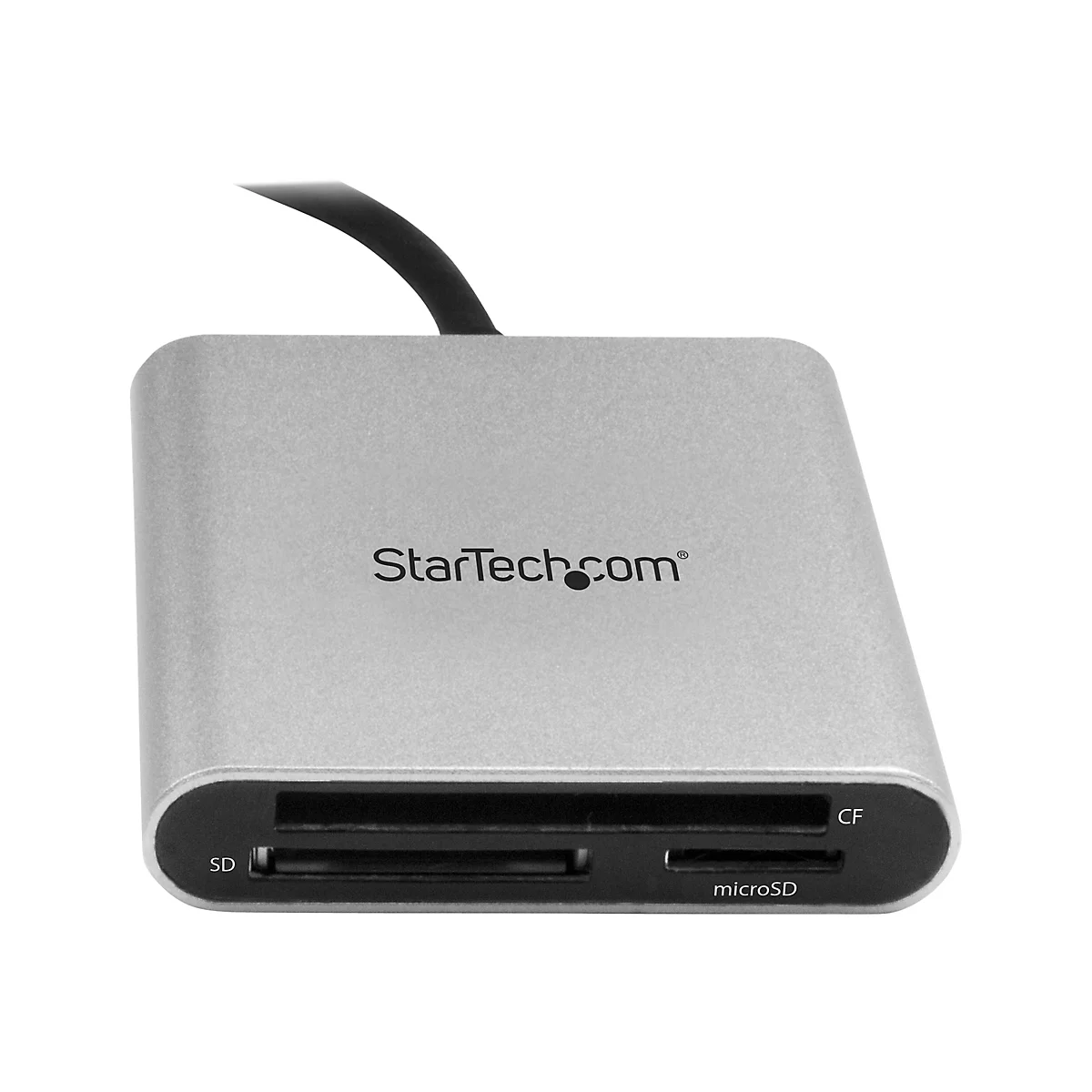 StarTech.com USB 3.0 Kartenleser mit USB-C - SD, MicroSD, CompactFlash Speicherkartenleser mit USB-C Kabel - Kartenleser - USB 3.0