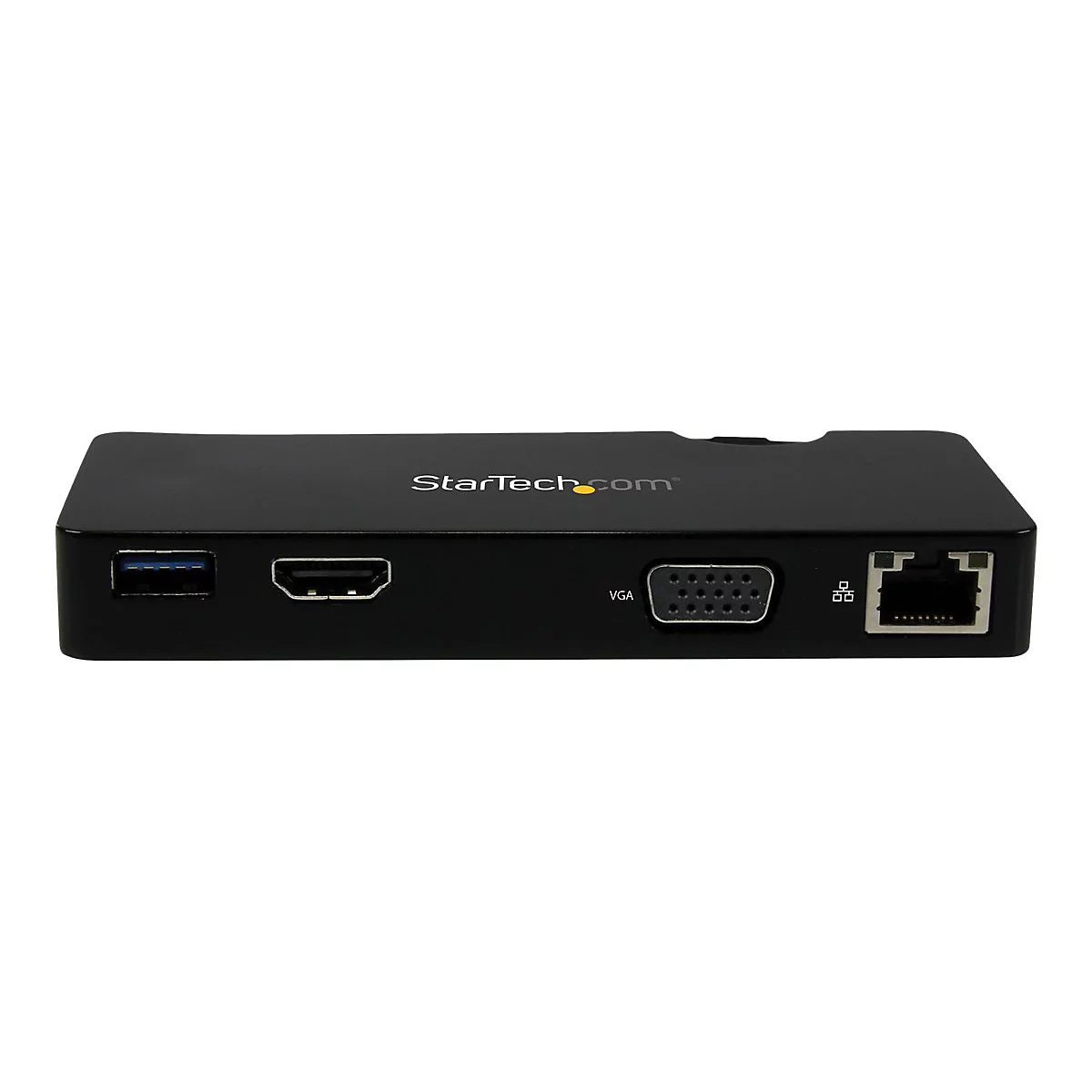 StarTech.com USB 3.0 Universal Laptop Mini Dockingstation mit HDMI oder VGA, Gigabit Ethernet, USB 3.0 - Dockingstation - USB - HDMI - GigE