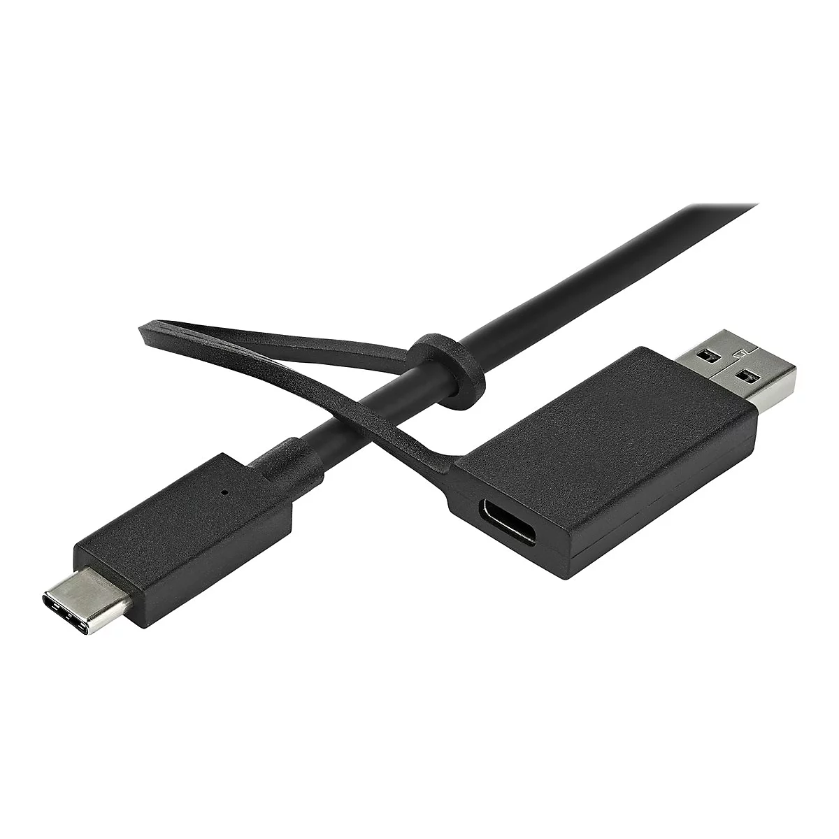StarTech.com USB-A & USB-C Docking station - Hybrid Universal Laptop Dockingstation für zwei Monitoren 4K60Hz HDMI & DP - USB 3.1 Hub, GbE - 60W Power Delivery - Windows, Mac & Chrome (DK30C2DPPDUE) - Dockingstation