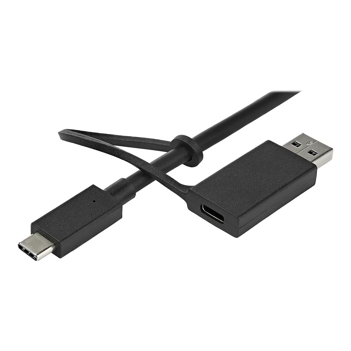 StarTech.com USB-A & USB-C Docking station - Hybrid Universal Laptop Dockingstation für zwei Monitoren 4K60Hz HDMI & DP - USB 3.1 Hub, GbE - 60W Power Delivery - Windows, Mac & Chrome (DK30C2DPPDUE) - Dockingstation
