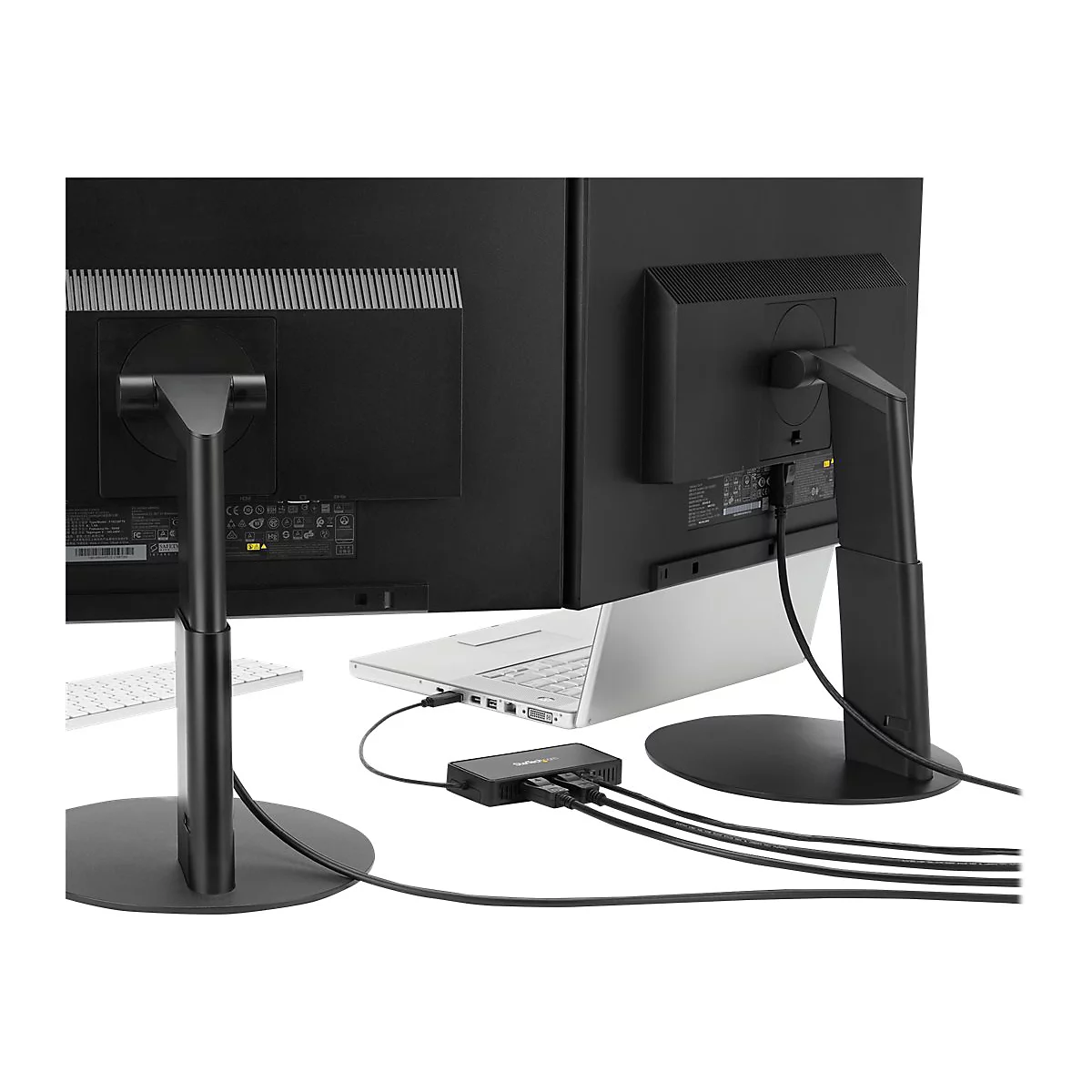 StarTech.com USB auf Dual DisplayPort - Mini Dock - Mac und Windows - Dual 4K 60Hz - GbE - DisplayPort Hub