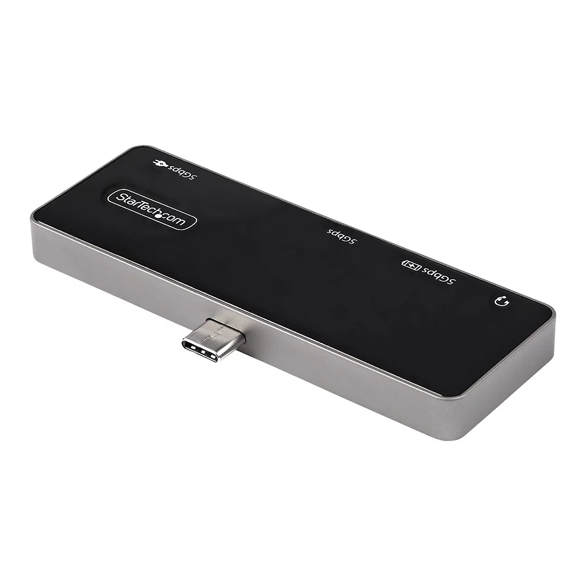 StarTech.com USB-C Digital AV-Multiport-Adapter - USB-C auf 4K 60Hz HDMI 2.0, USB-C Power Delivery 100W Pass-Through, 3-Port USB 3.0 Hub - USB-C Mini Dock - Portable USB Typ-C Travel Dock (DKT30ICHPD) - Dockingstation - USB-C - HDMI