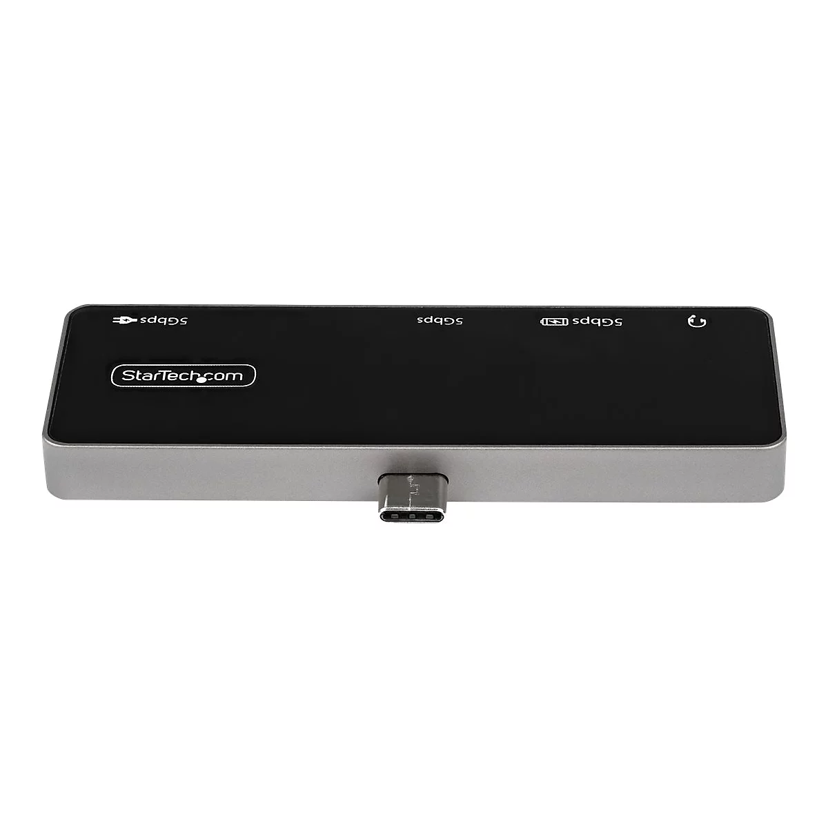 StarTech.com USB-C Digital AV-Multiport-Adapter - USB-C auf 4K 60Hz HDMI 2.0, USB-C Power Delivery 100W Pass-Through, 3-Port USB 3.0 Hub - USB-C Mini Dock - Portable USB Typ-C Travel Dock (DKT30ICHPD) - Dockingstation - USB-C - HDMI
