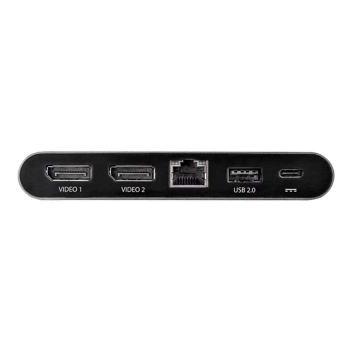 StarTech.com USB C Dock, 4K Dual Monitor DisplayPort, Mini Laptop Docking Station, 100W Power Delivery Passthrough, GbE, 2-Port USB-A Hub, USB Type-C Multiport Adapter 3.3' Cable, Dual DP - Portable USB-C Dock (DK30C2DAGPD) - Dockingstation - USB-...