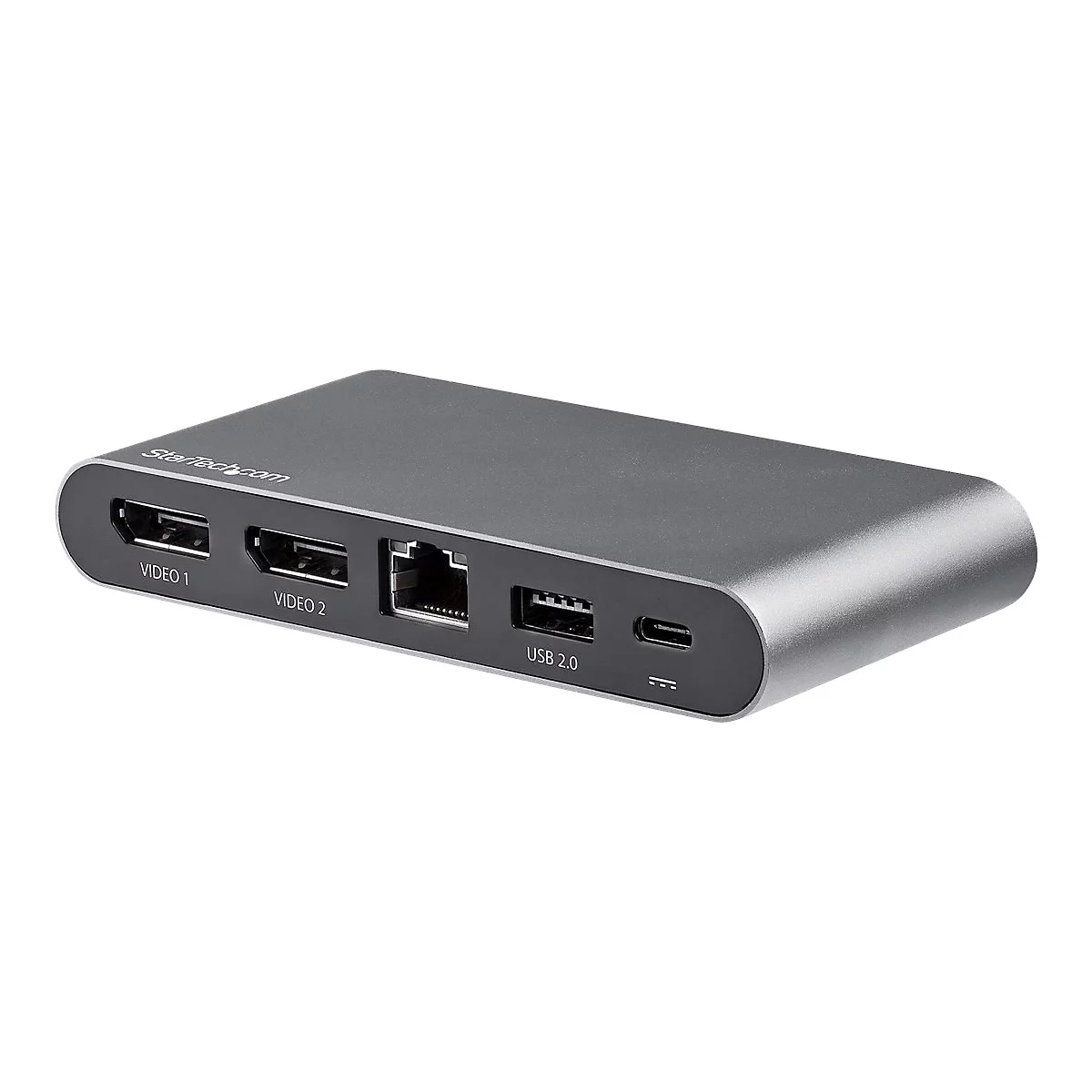 StarTech.com USB C Dock, 4K Dual Monitor DisplayPort, Mini Laptop Docking Station, 100W Power Delivery Passthrough, GbE, 2-Port USB-A Hub, USB Type-C Multiport Adapter 3.3' Cable, Dual DP - Portable USB-C Dock (DK30C2DAGPD) - Dockingstation - USB-...