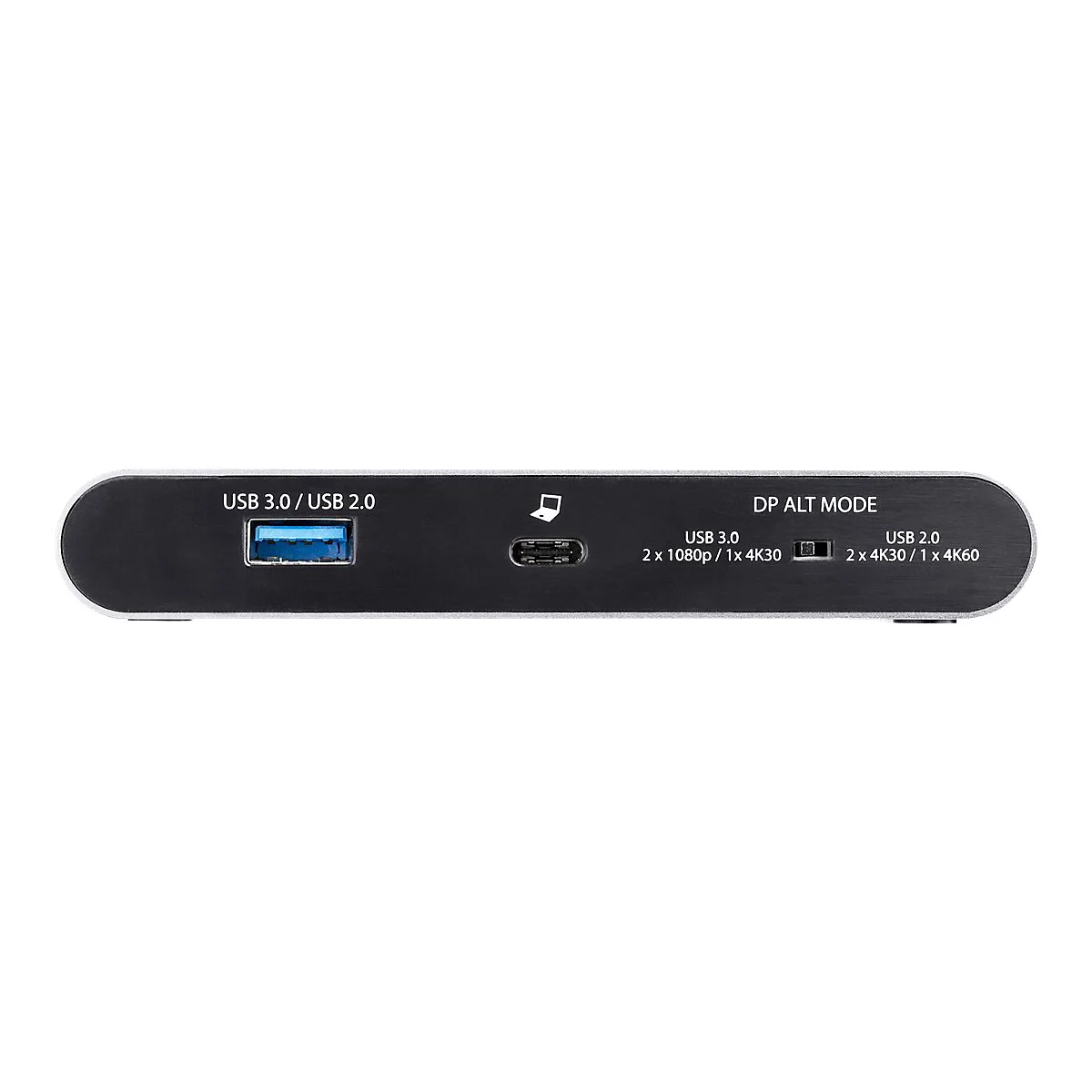 StarTech.com USB C Dock, 4K Dual Monitor DisplayPort, Mini Laptop Docking Station, 100W Power Delivery Passthrough, GbE, 2-Port USB-A Hub, USB Type-C Multiport Adapter 3.3' Cable, Dual DP - Portable USB-C Dock (DK30C2DAGPD) - Dockingstation - USB-...