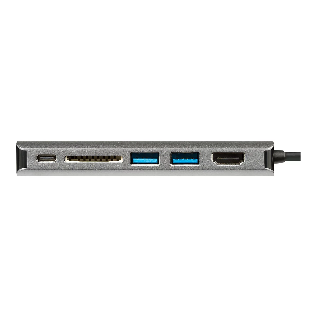 StarTech.com USB-C Multiport Adapter - 2x USB 3.0 / HDMI / SD / Gigabit Ethernet - mit Stromversorgung (USB PD) - USB C Dock - NEUE VERSION VERFÜGBAR DKT30CSDHPD3 (DKT30CSDHPD) - Dockingstation - USB-C / Thunderbolt 3 - GigE