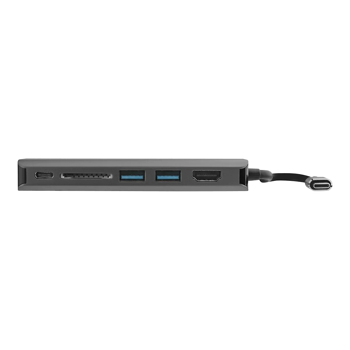 StarTech.com USB C Multiport Adapter mit HDMI - 4K - Mac/ Windows - SD Kartenleser - USB C zu USB 3.0 Hub - 2x USB-A 1x USB-C - 60W PD 3.0 - Aktualisierte Version des DKT30CSDHPD (DKT30CSDHPD3) - Dockingstation - USB-C - GigE