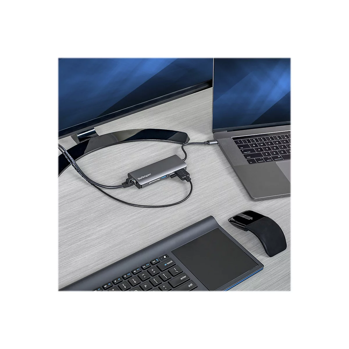 StarTech.com USB C Multiport Adapter mit HDMI - 4K - Mac/ Windows - SD Kartenleser - USB C zu USB 3.0 Hub - 2x USB-A 1x USB-C - 60W PD 3.0 - Aktualisierte Version des DKT30CSDHPD (DKT30CSDHPD3) - Dockingstation - USB-C - GigE