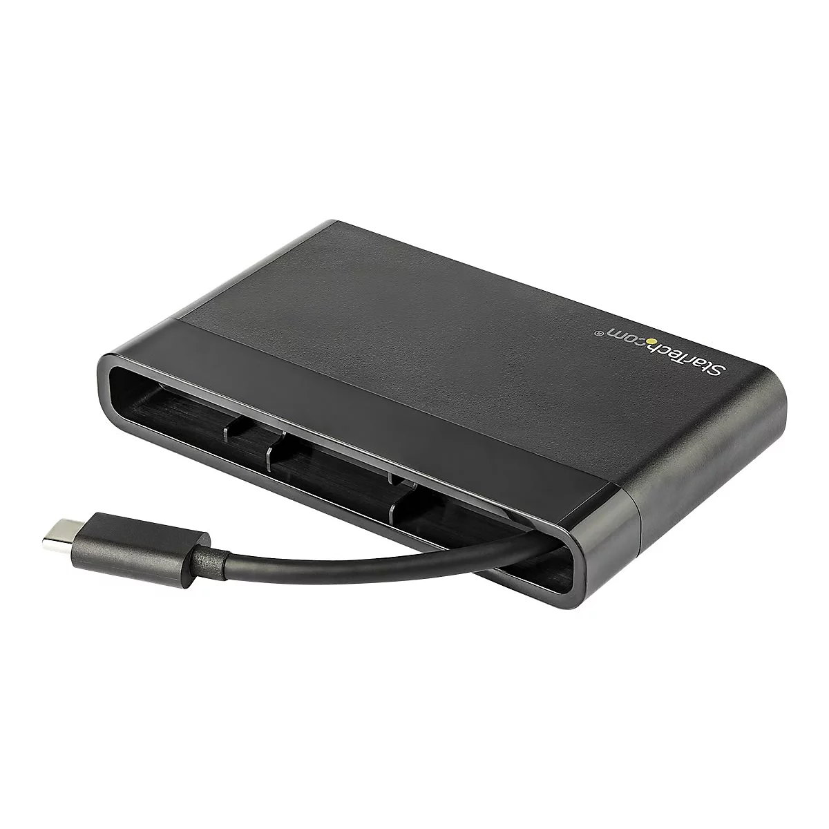 StarTech.com USB C Multiport Adapter mit HDMI und VGA - Mac / Windows / Chrome - 4K - 1x USB-A Port - GbE - Mobiler USB-C Adapter - Dockingstation - USB-C - VGA, HDMI - GigE