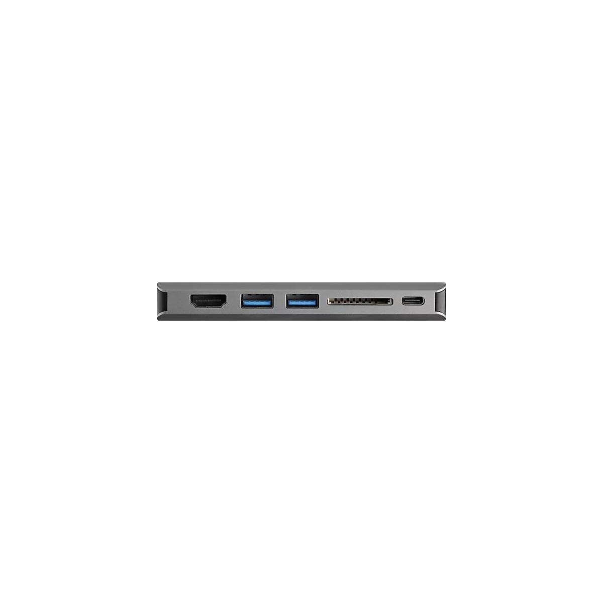 StarTech.com USB C Multiport Adapter, USB-C Mini Travel Dock with 4K HDMI or 1080p VGA, 3x USB 3.0 Hub, SD, GbE, Audio, 100W PD Pass-Through, Portable Docking Station for Laptop/Tablet - USB 3.0 Mini Dock - Dockingstation - USB-C - VGA, HDMI - 1GbE