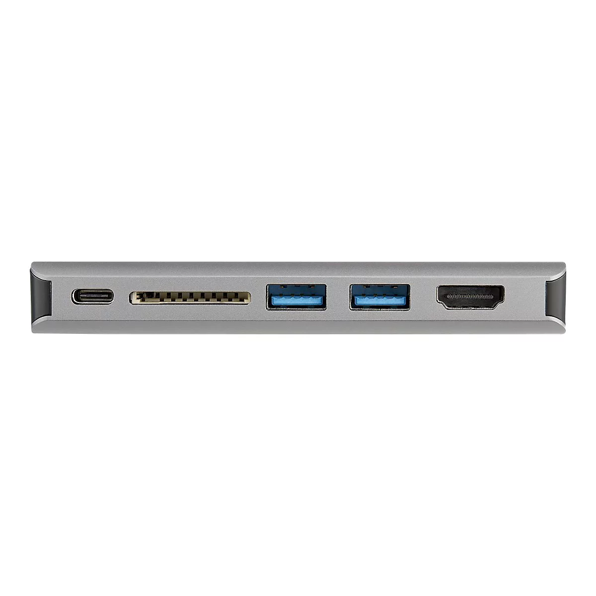 StarTech.com USB C Multiport Adapter, USB-C Mini Travel Dock with 4K HDMI or 1080p VGA, 3x USB 3.0 Hub, SD, GbE, Audio, 100W PD Pass-Through, Portable Docking Station for Laptop/Tablet - USB 3.0 Mini Dock - Dockingstation - USB-C - VGA, HDMI - 1GbE
