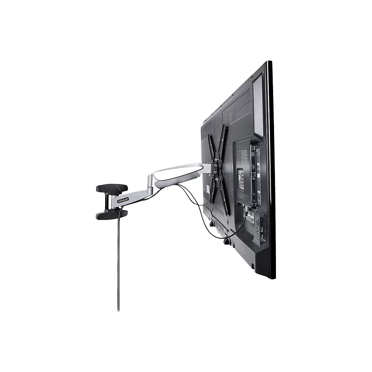 StarTech.com VESA TV Wall Mount, TV Mounting Bracket For 23'-55' Displays, Adjustable Full Motion TV Wall Mount Supports 66lb (30kg), Extendable/Tilting/Swivel Monitor Wall Mount - Low Profile/Slim Display Mount (FHA-TV-WALL-MOUNT) - Befestigungsk...