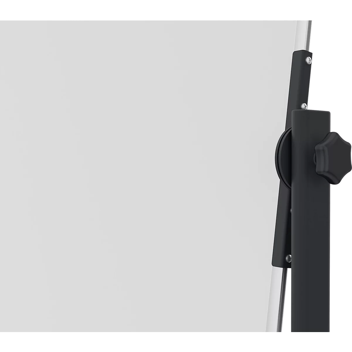 Stativ-Drehtafel Legamaster UNITE, magnetisch, drehbar um 360°, B 2000 x T 12,6 x H 1000 mm, lackierter Stahl, weiß
