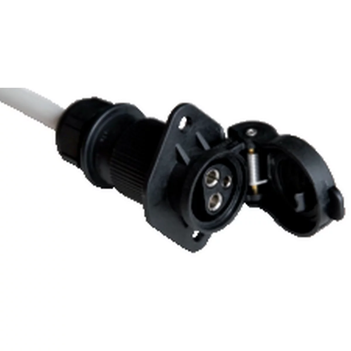 Steckdose DIN 9680 3-polig 6-24 V max. 25 A