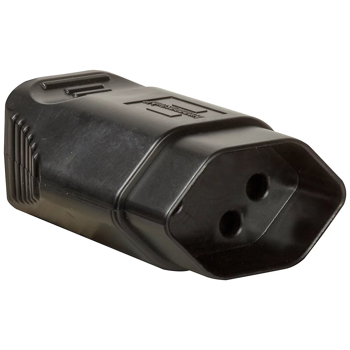 Steckdosenadapter brennenstuhl® T13, für den Innenbereich, Spannung 230 V/10 A, IP20, Kunststoff, schwarz