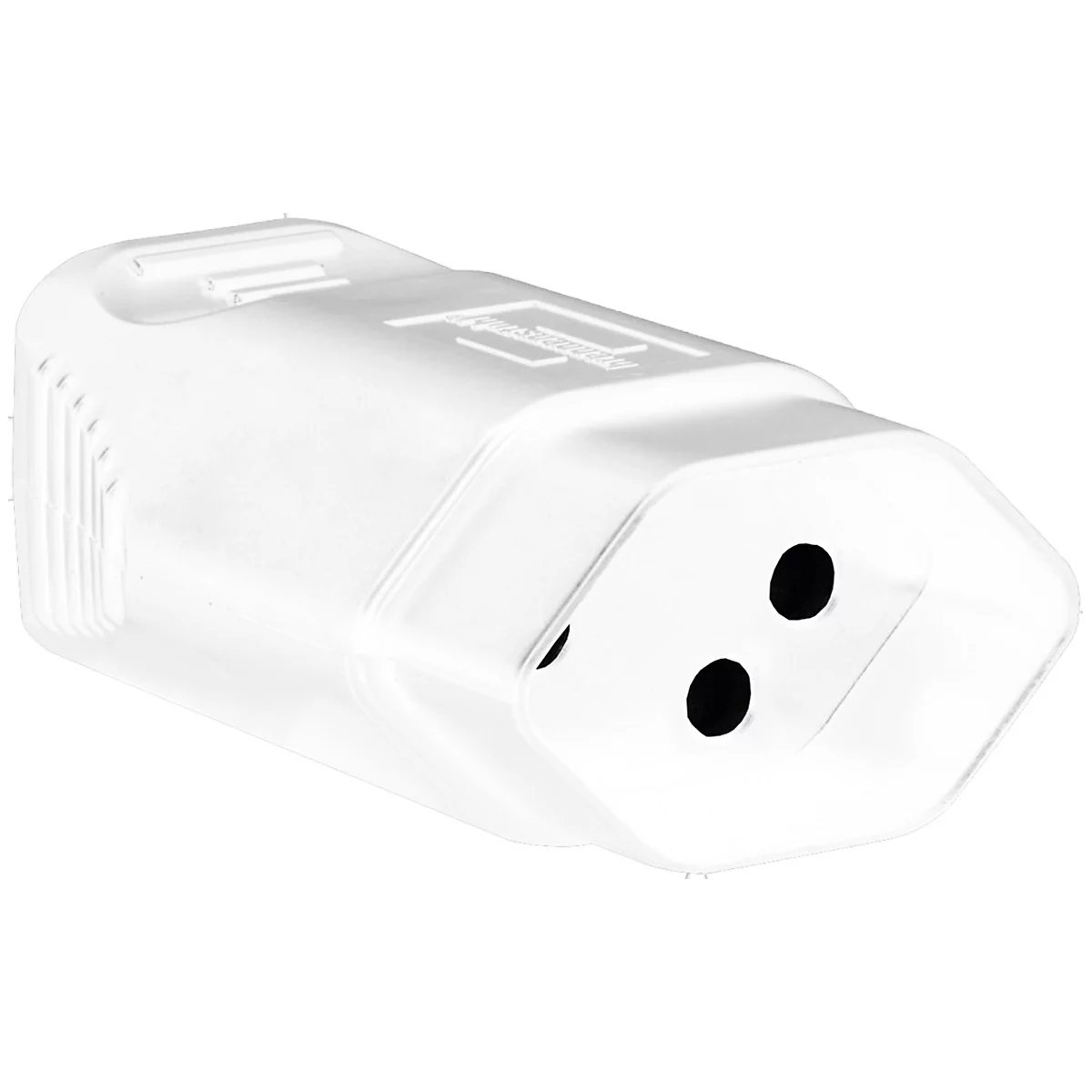 Steckdosenadapter brennenstuhl® T13, für den Innenbereich, Spannung 230 V/10 A, IP20, Kunststoff, weiss