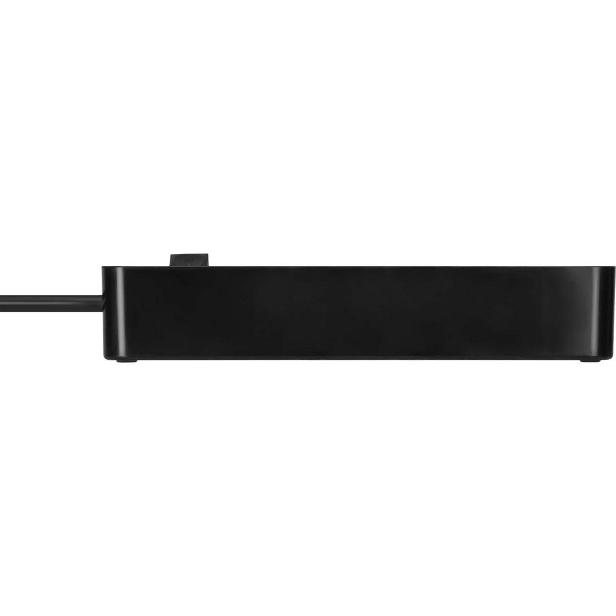 Steckdosenleiste brennenstuhl Ecolor, 4-fach im Winkel von 45°, mit Schalter, IP20, Kabellänge 1,5 m, L 235 x B 58 x T 80 mm, Kunststoff, schwarz