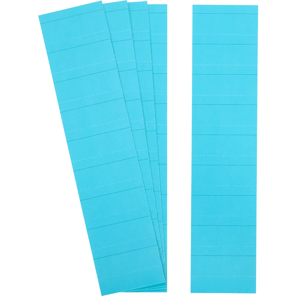 Steckkarten für Ultradex Stecktafeln Planrecord, beschreibbar, B 70 x H 32 mm, Karton, blau, 90 Stück