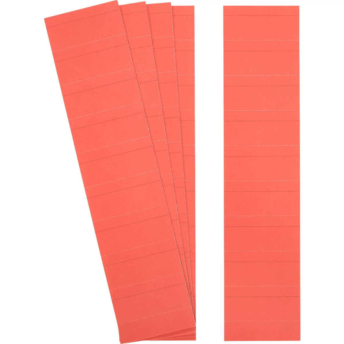 Steckkarten für Ultradex Stecktafeln Planrecord, beschreibbar, B 70 x H 32 mm, Karton, rot, 90 Stück