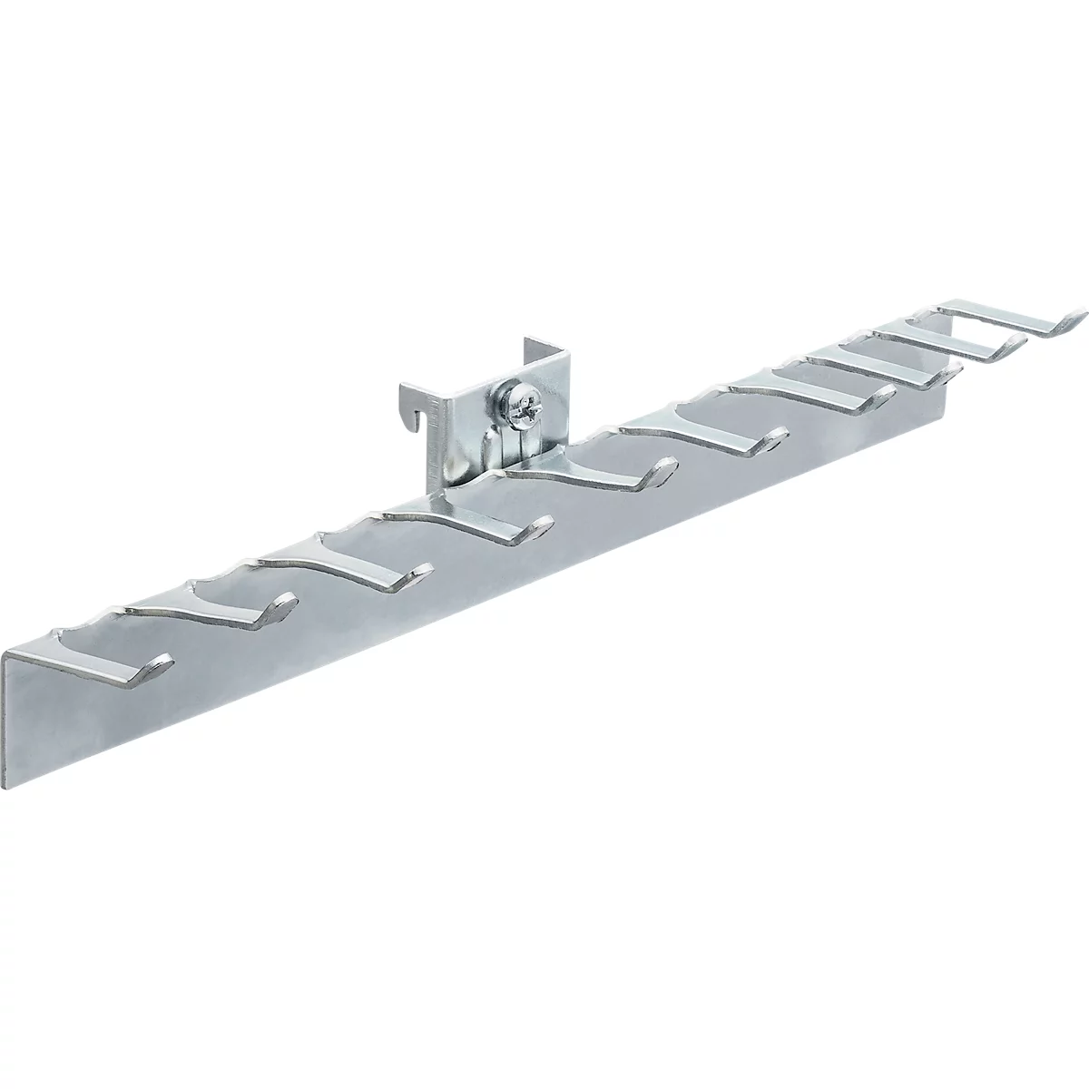 Stecknusshalter WFI, für Lochplatten mit Lochgrösse 9 x 9 mm & Lochabstand 38 mm, L 250 x B 25 x H 30 mm, Stahl