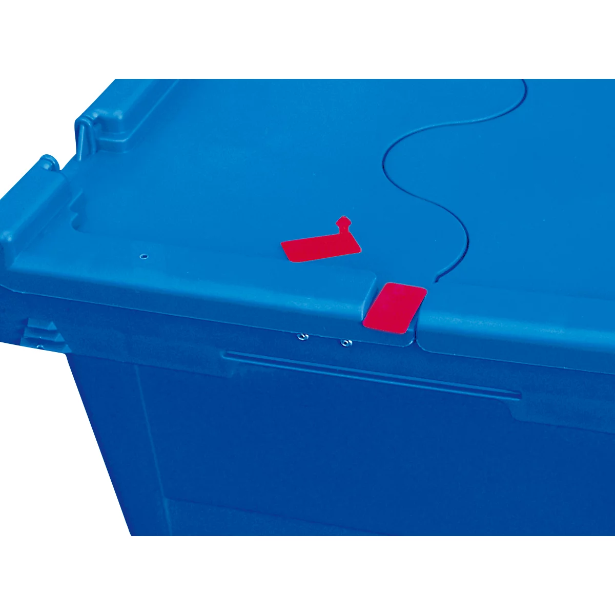 Steeksluiting CC Box 3, rood, 500 st.