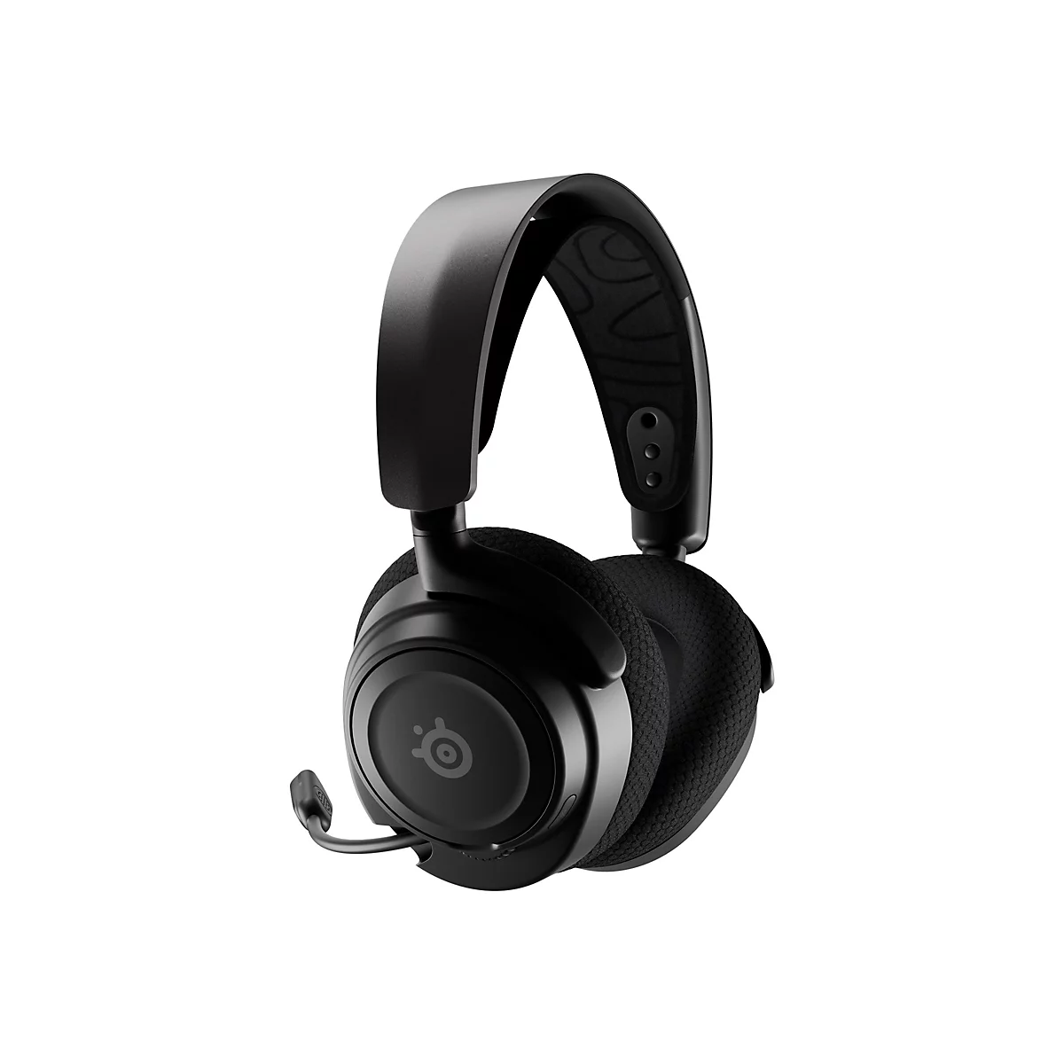 SteelSeries Arctis Nova 7 - Headset - ohrumschließend - Bluetooth / 2,4 GHz Funkfrequenz - kabellos - Schwarz
