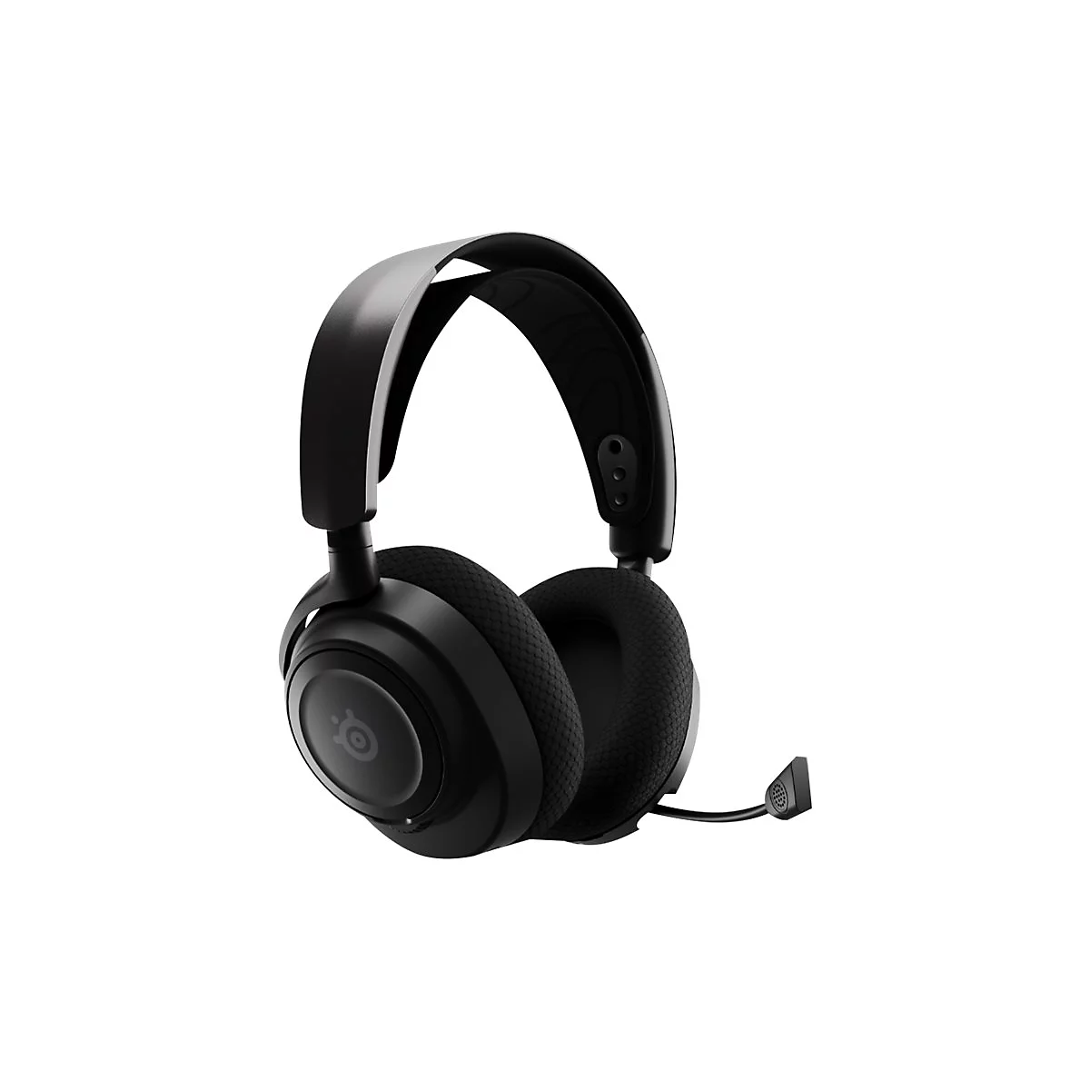SteelSeries Arctis Nova 7 - Headset - ohrumschließend - Bluetooth / 2,4 GHz Funkfrequenz - kabellos - Schwarz