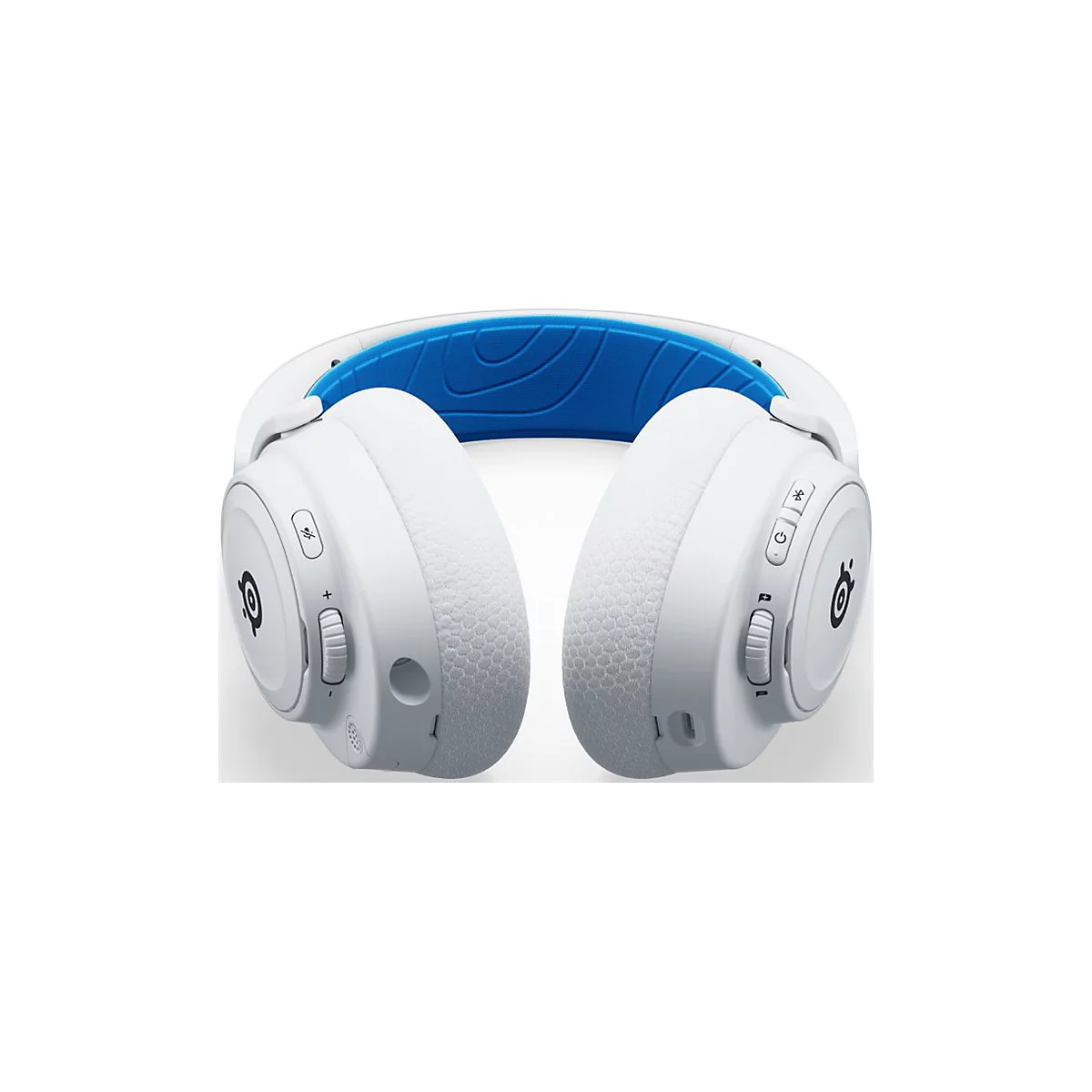 SteelSeries Arctis Nova 7P - Headset - ohrumschließend - Bluetooth / 2,4 GHz Funkfrequenz - kabellos - weiß