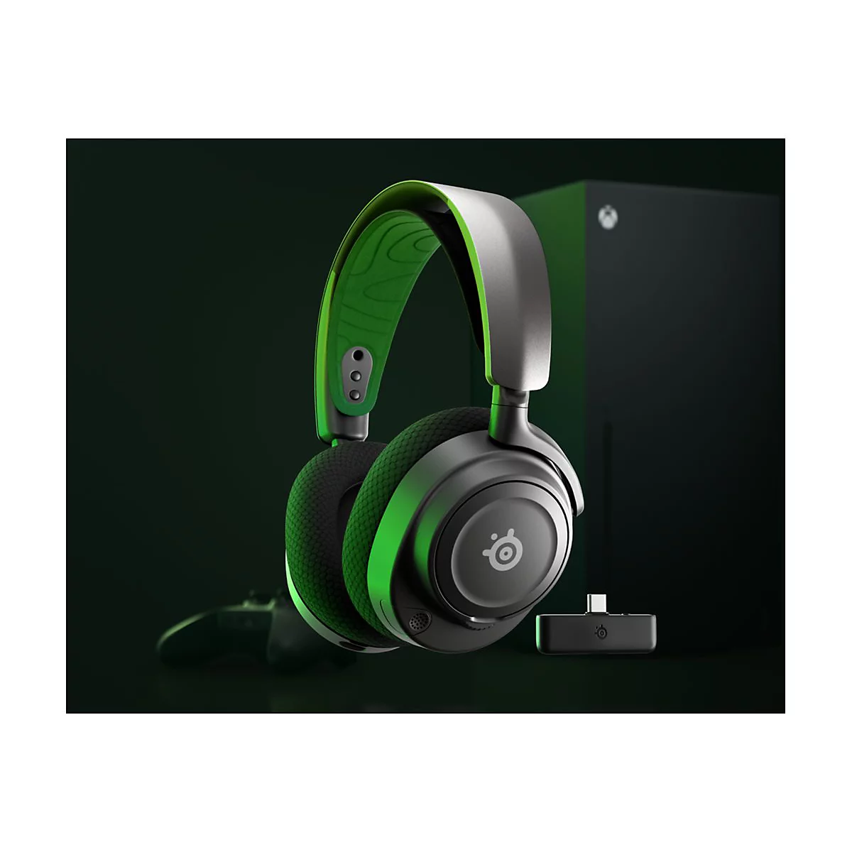 SteelSeries Arctis Nova 7X - Headset - ohrumschließend - Bluetooth / 2,4 GHz Funkfrequenz - kabellos, kabelgebunden - 3,5 mm Stecker