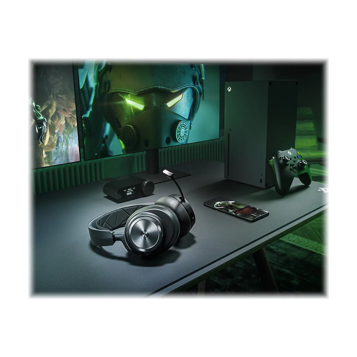 SteelSeries Arctis Nova Pro Wireless for Xbox - Headset-System - ohrumschließend - Bluetooth / 2,4 GHz Funkfrequenz - kabellos - aktive Rauschunterdrückung