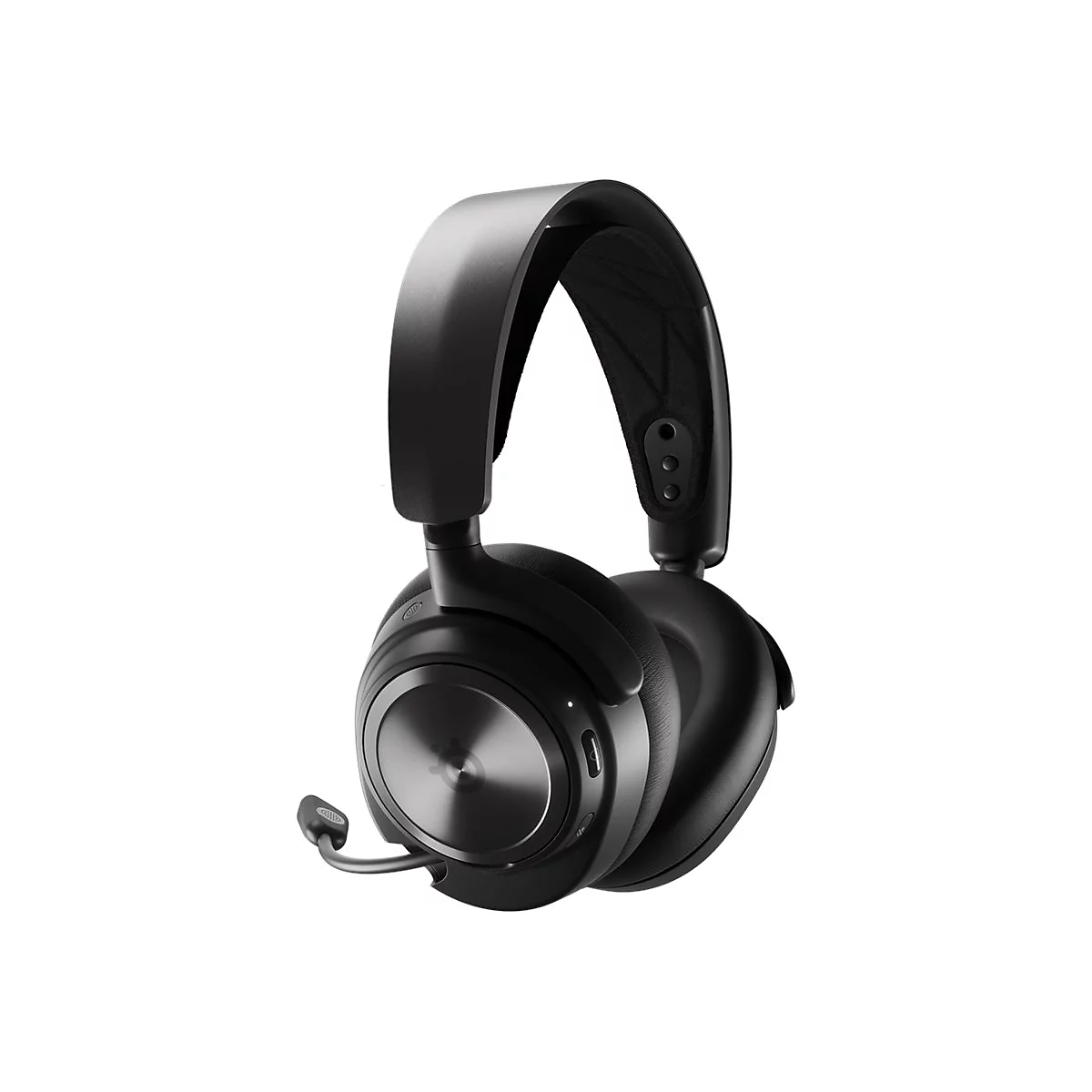 SteelSeries Arctis Nova Pro Wireless - Headset-System - ohrumschließend - Bluetooth / 2,4 GHz Funkfrequenz - kabellos - aktive Rauschunterdrückung