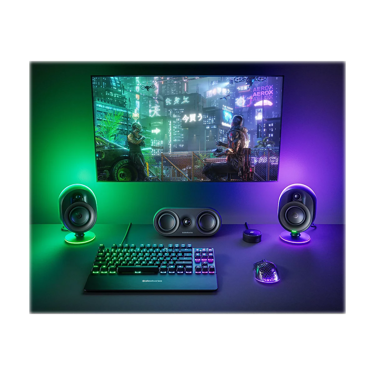 SteelSeries Arena 9 - Lautsprechersystem - für PC - 5.1-Kanal - kabellos