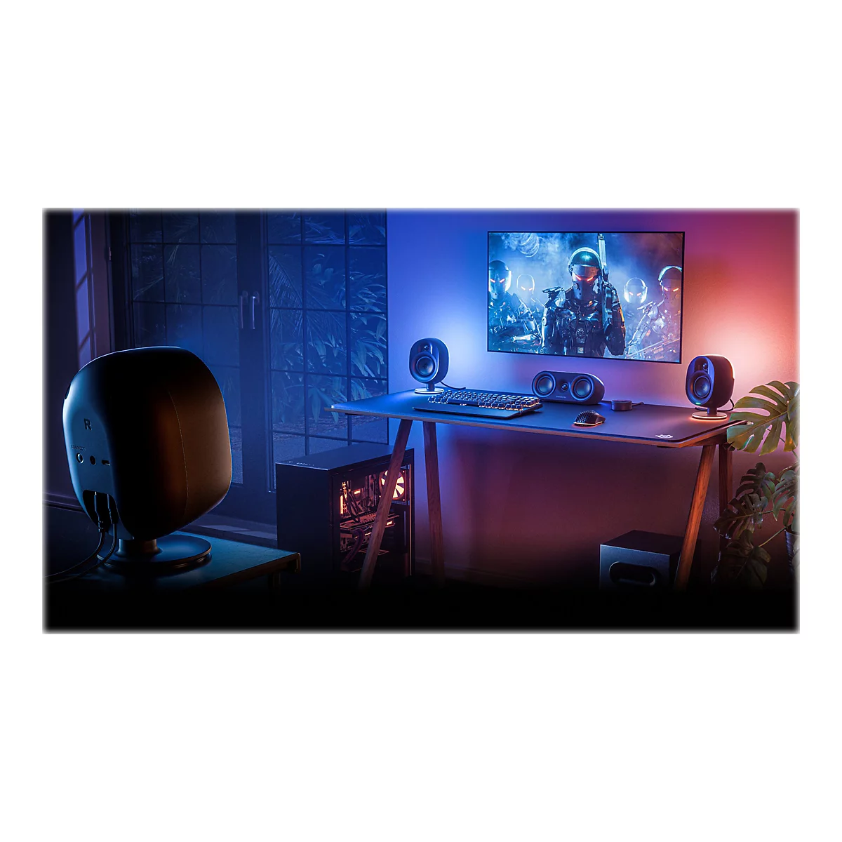 SteelSeries Arena 9 - Lautsprechersystem - für PC - 5.1-Kanal - kabellos