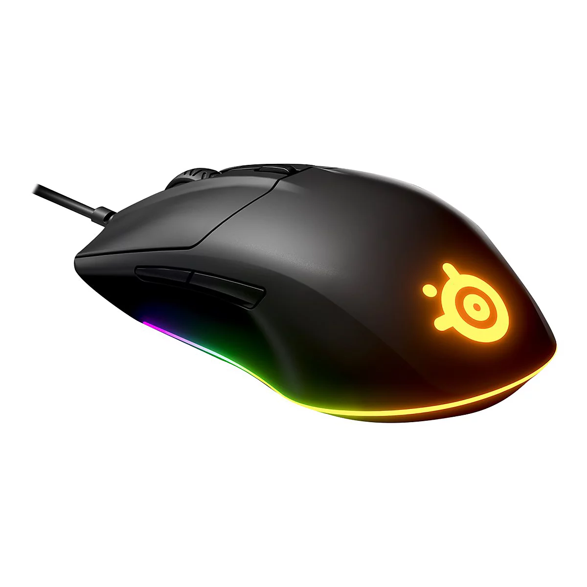 SteelSeries Rival 3 - Maus - optisch - 6 Tasten - kabelgebunden - USB