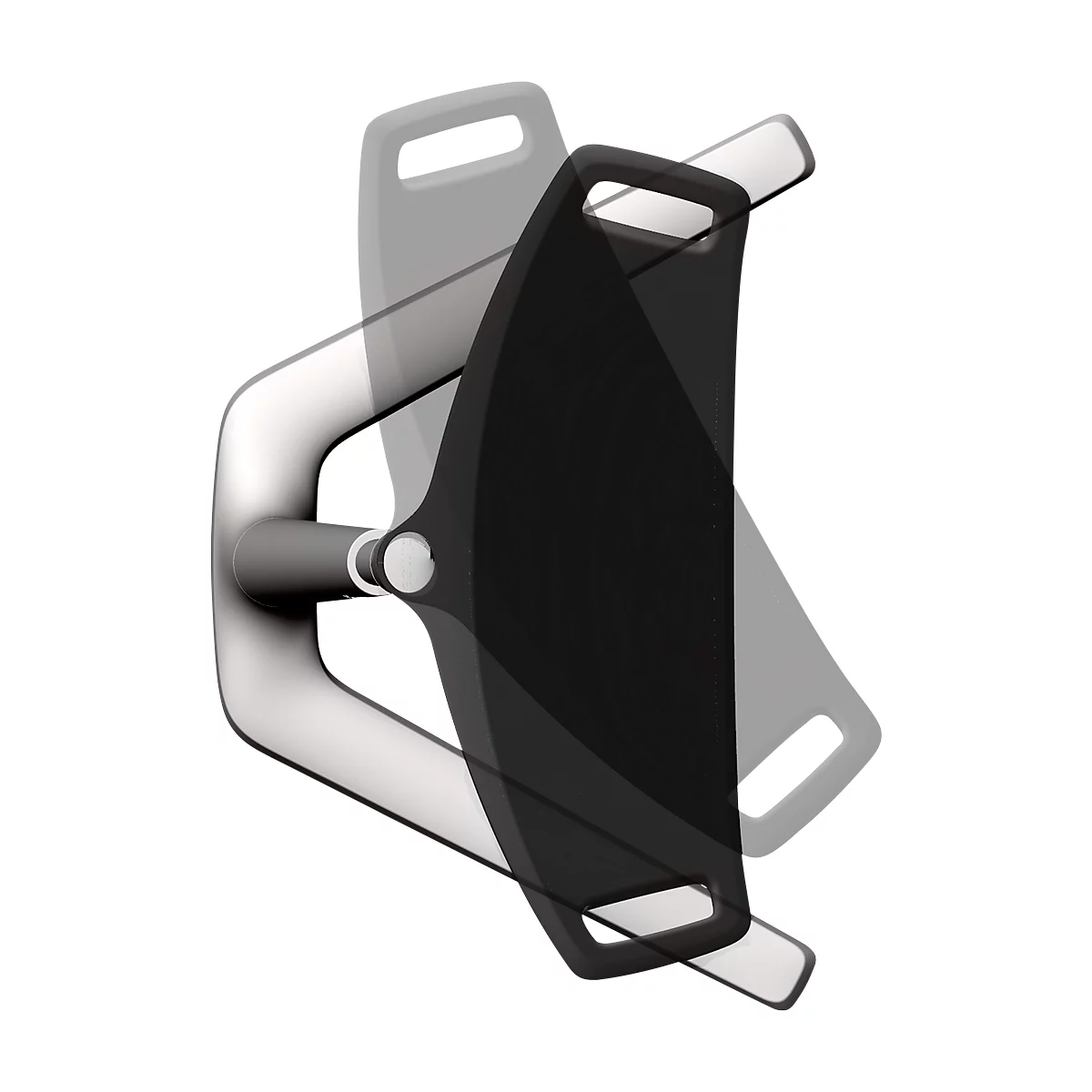 Stehhilfe FIN - H 620 - 850 mm - Gestell Aluminium gestrahlt