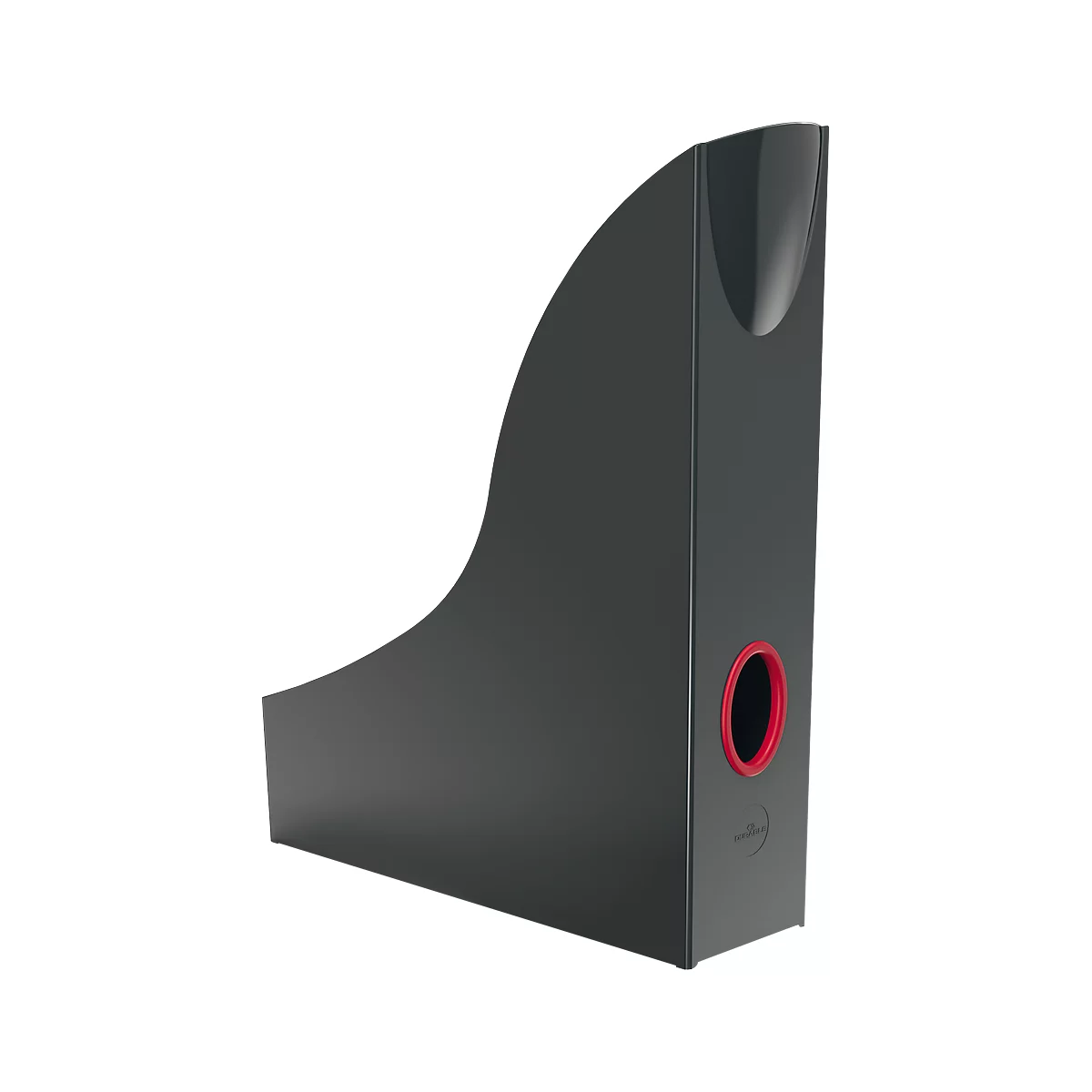 Stehsammler Durable VARICOLOR®, DIN A4, Grifflöcher in verschiedenen Farben, anthrazit, 5 Stück