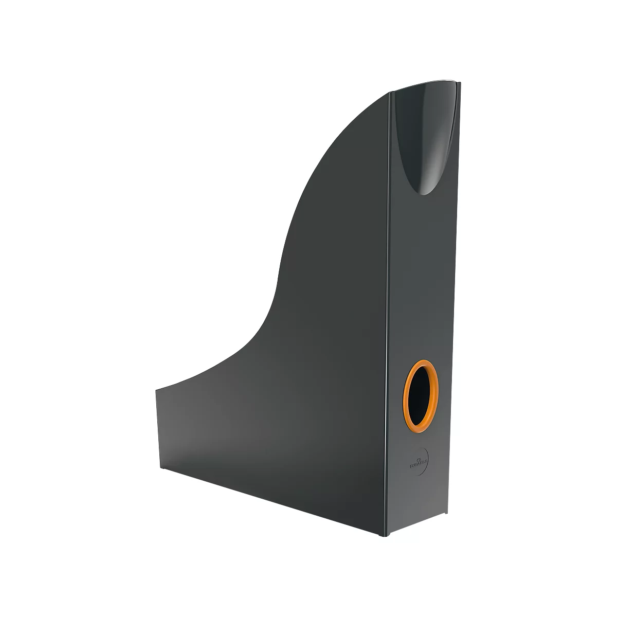 Stehsammler Durable VARICOLOR®, DIN A4, Grifflöcher in verschiedenen Farben, anthrazit, 5 Stück